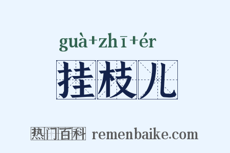 挂枝儿是什么意思的图片